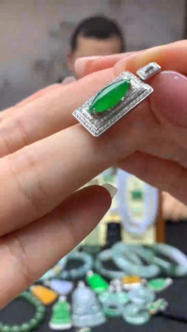 【闪购商品】翡翠颈饰未镶嵌24-天然翡翠