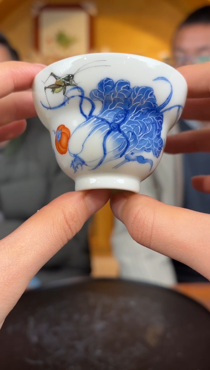 【闪购商品】杯子B31【人间瓷画】《廖志远》