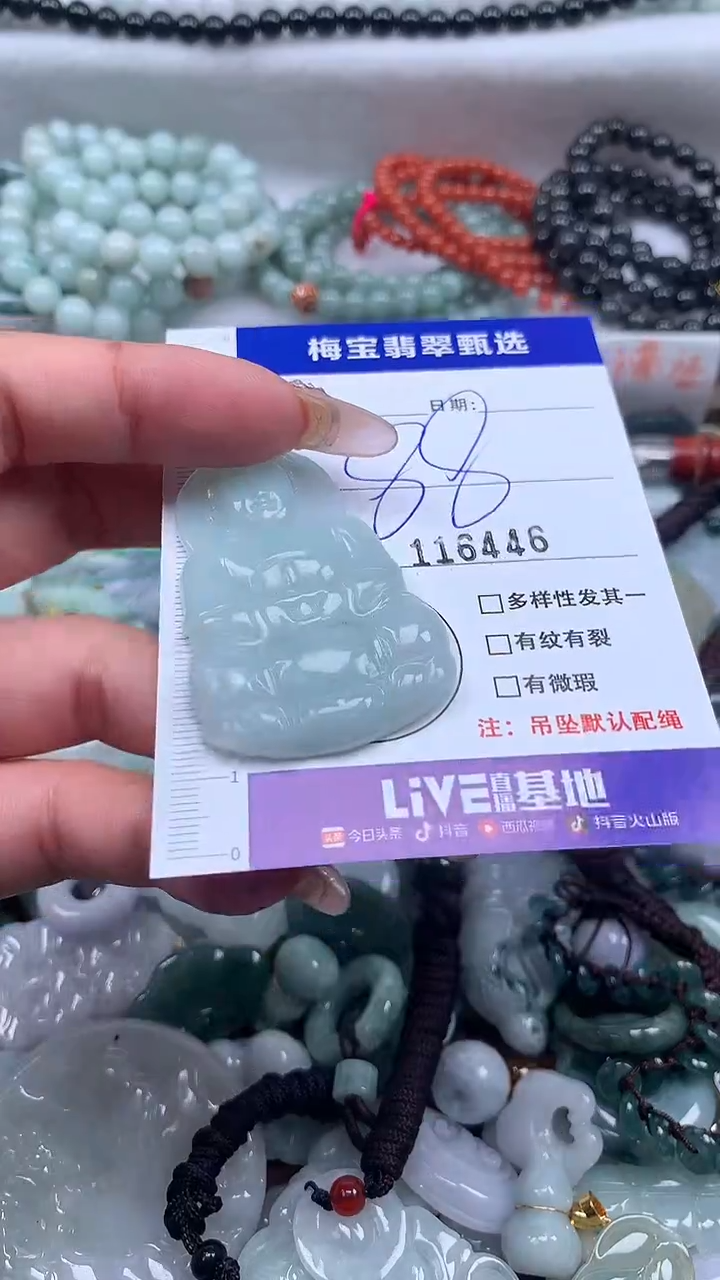 吊坠(不含链)未镶嵌翡翠1