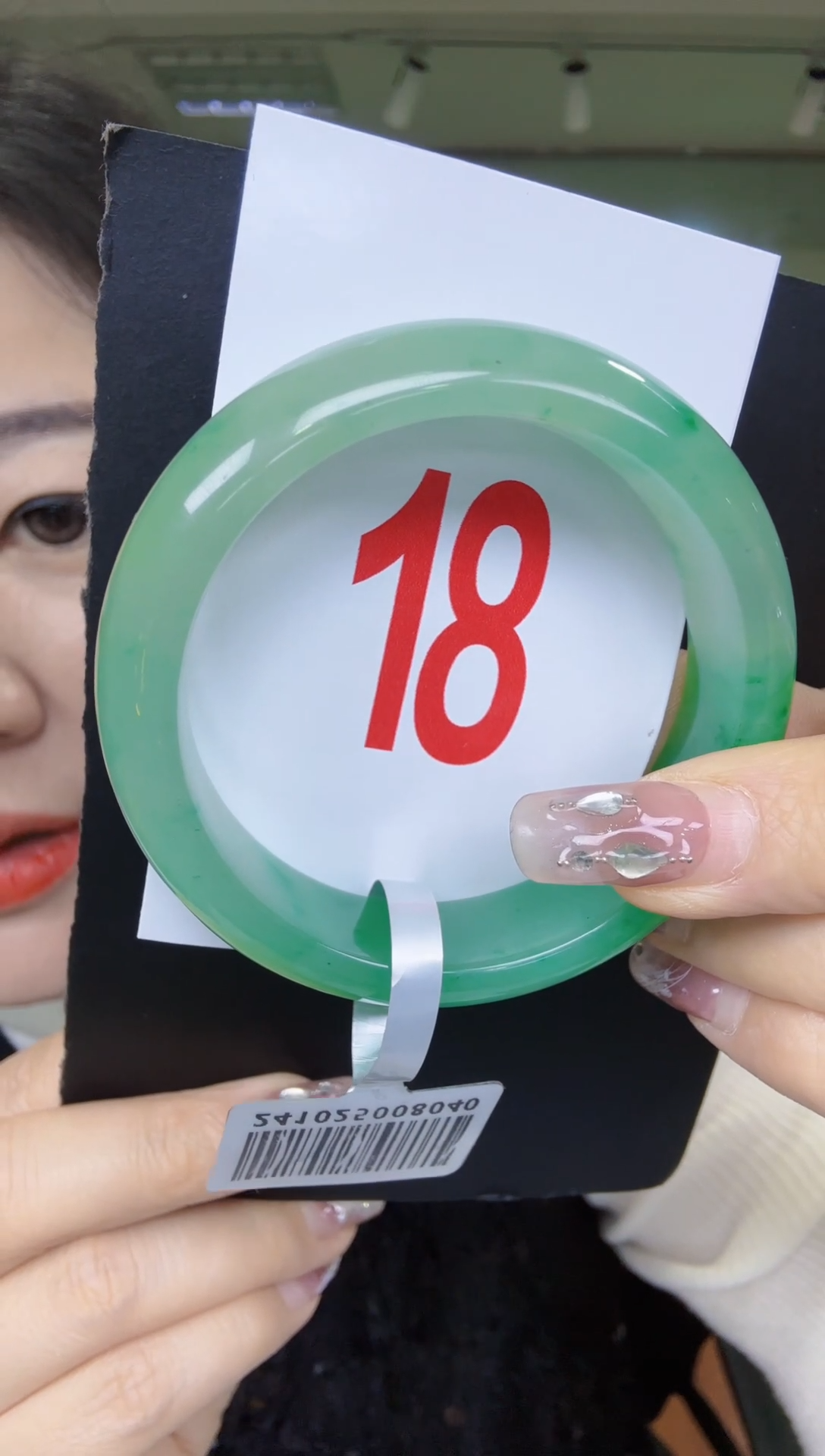 【闪购商品】石英质玉手镯未镶嵌螺+丽