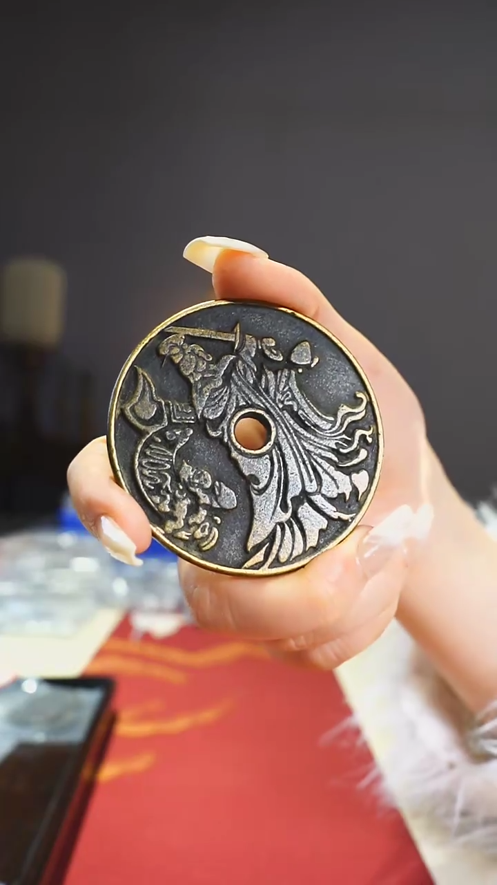 【闪购商品】铜十二生肖张天师6.3cm/111-132