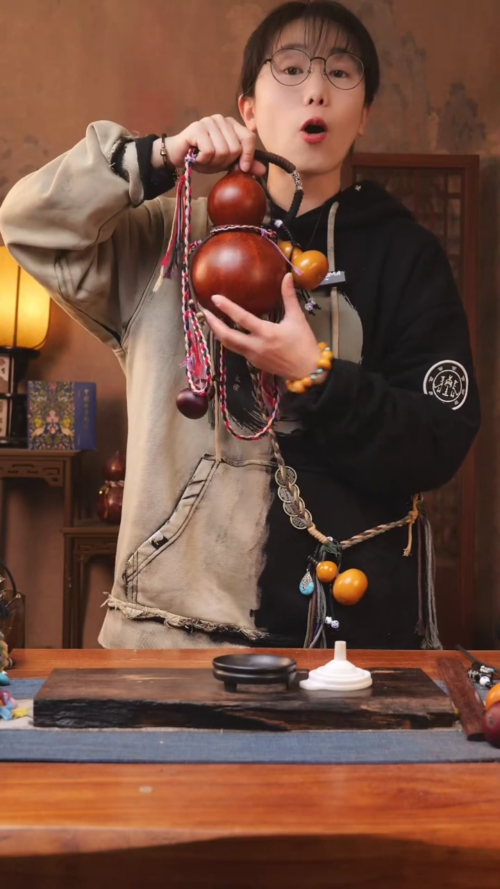 【闪购商品】44号精品大漆葫芦防腐防渗装饮料水茶酒