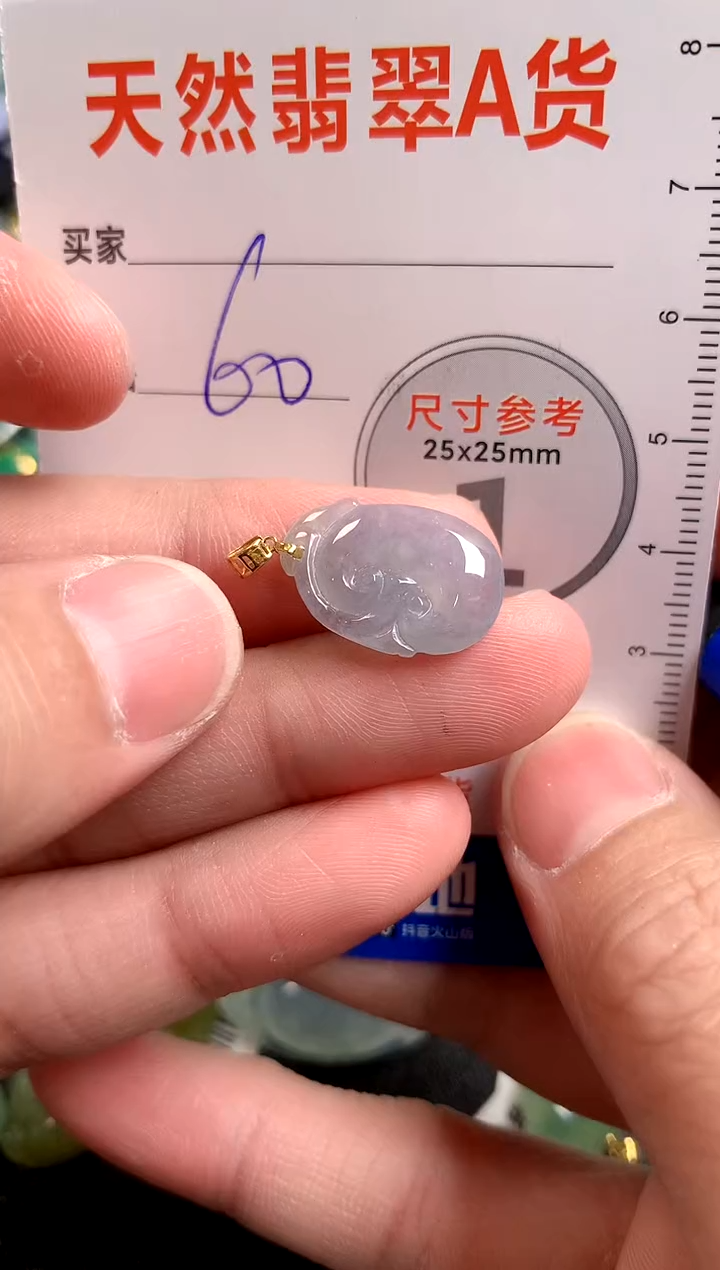 【闪购商品】翡翠颈饰18K金镶嵌14008240