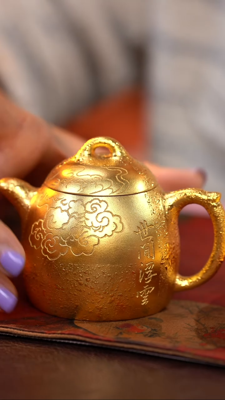 茶杯紫砂【宜景窑系列】金壶