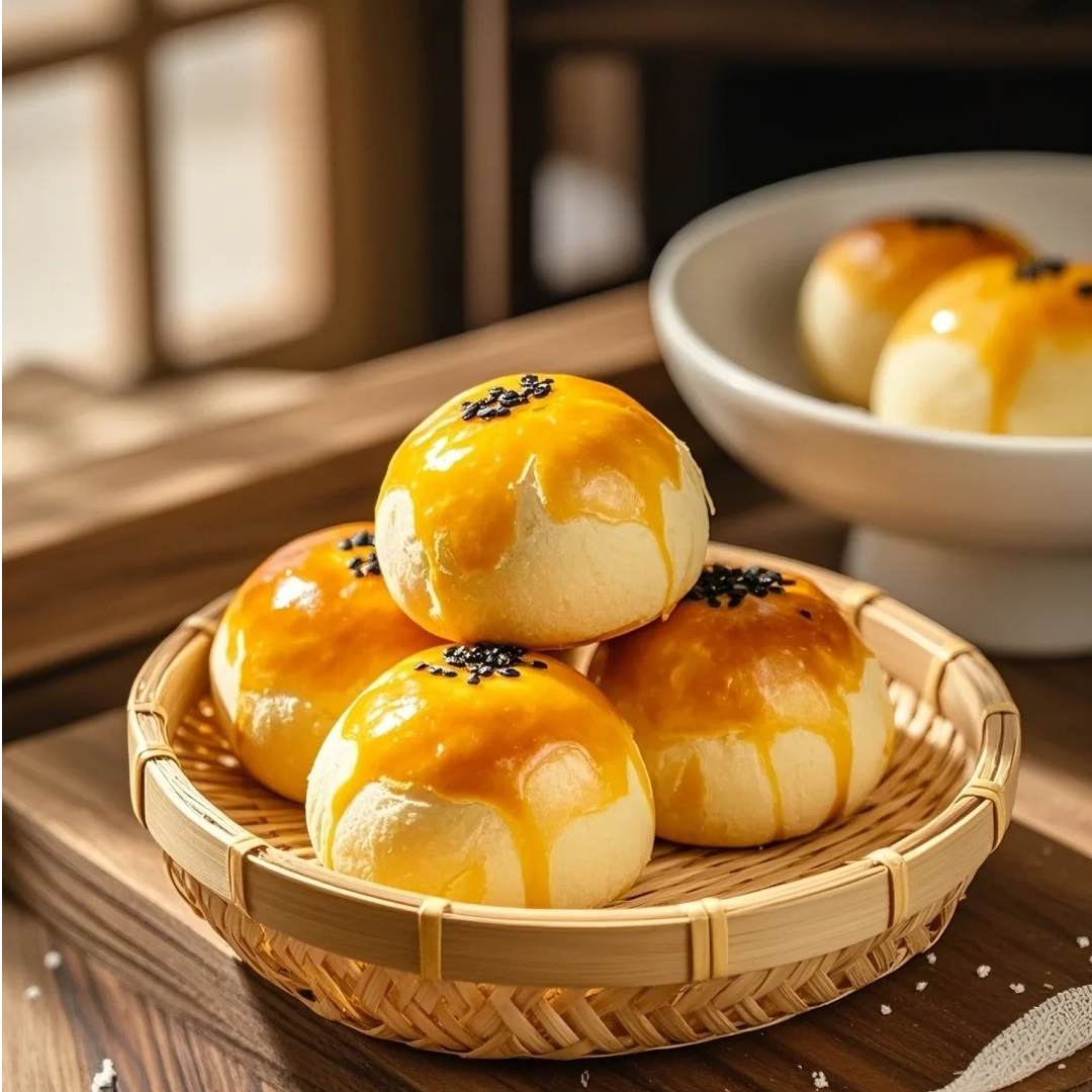 益昌盛蛋黄酥 红豆味  （净重1080g）