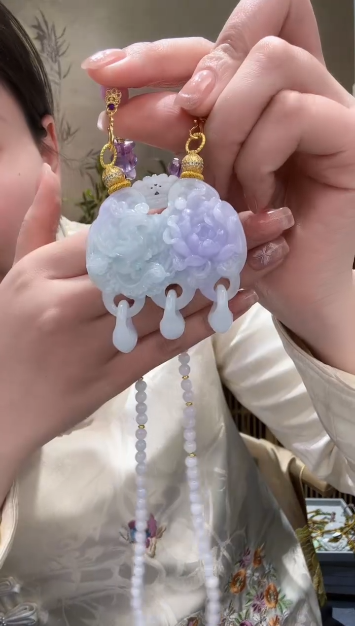 【闪购商品】翡翠颈饰未镶嵌吊坠