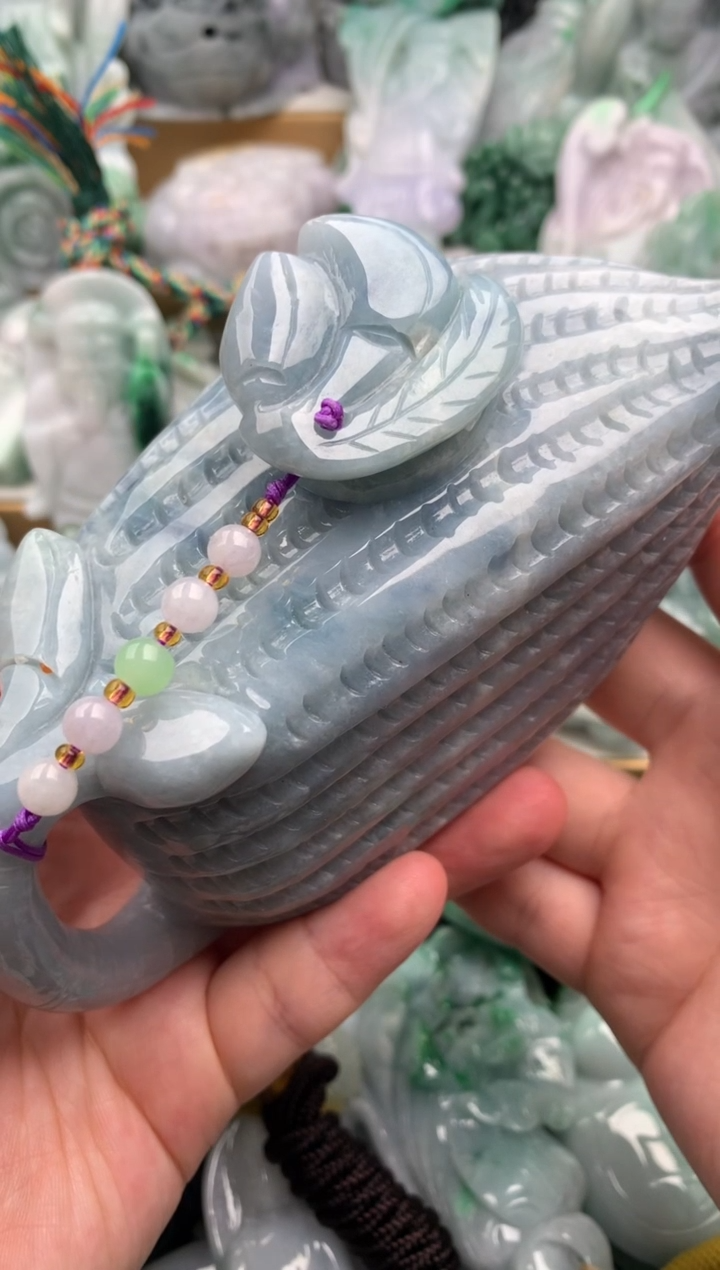 吊坠(不含链)未镶嵌翡翠1