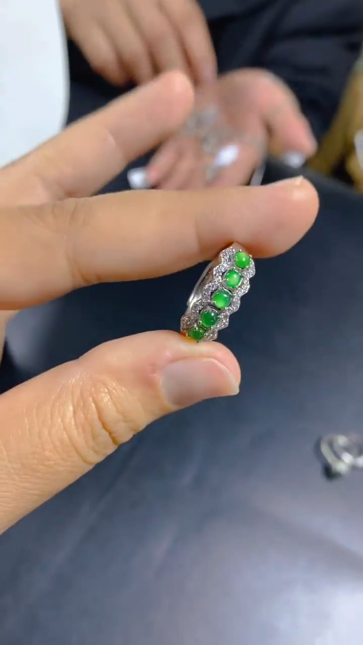 【闪购商品】翡翠戒指未镶嵌0431163604多样性发一