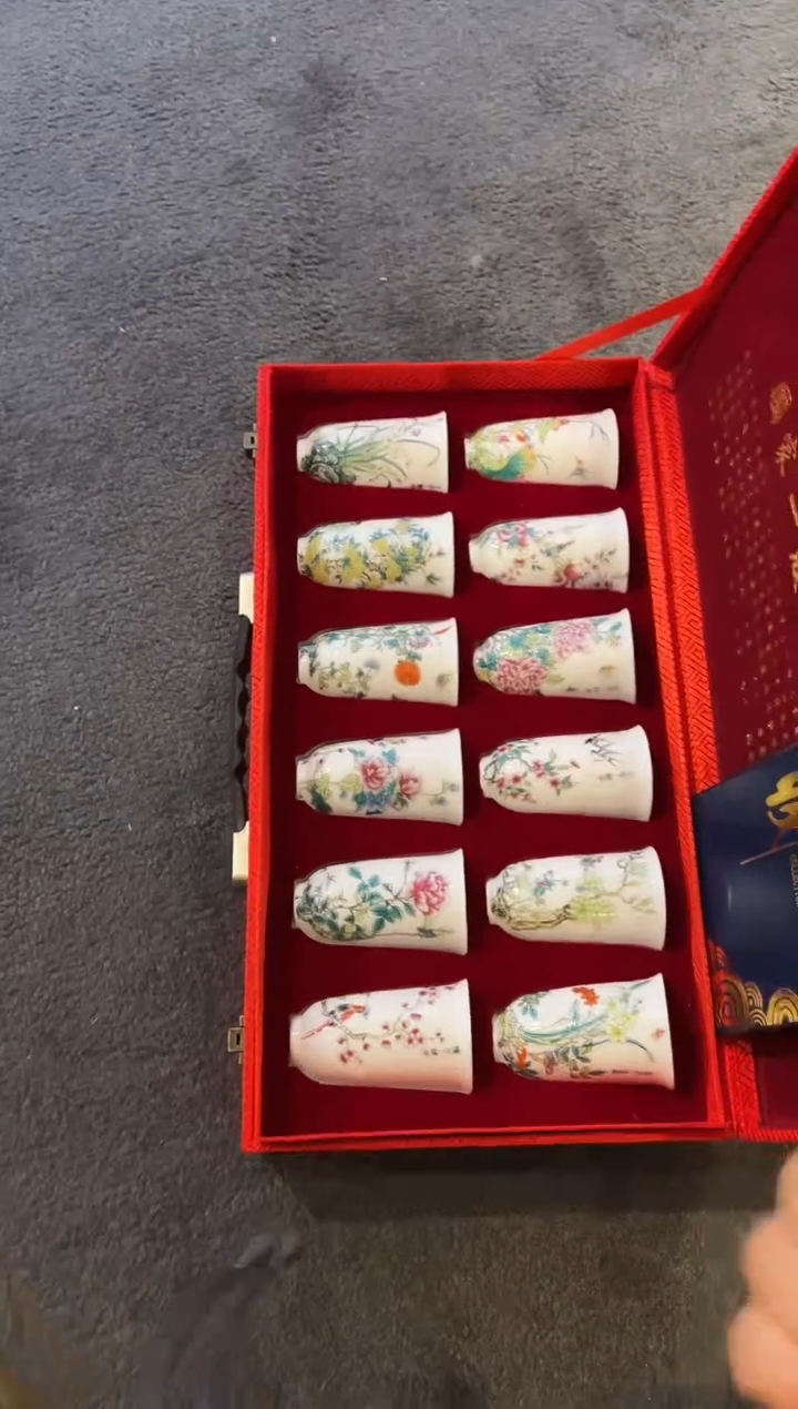 【闪购商品】摆件43十二花神   正德高级精美精品