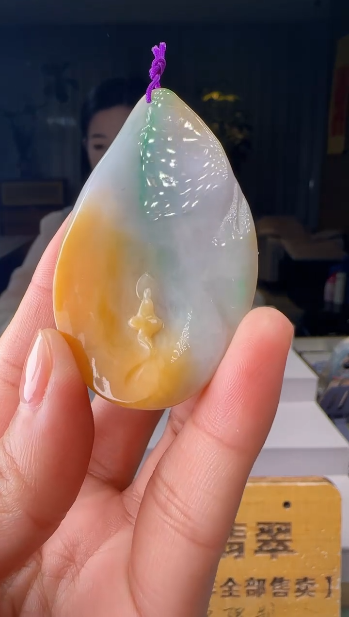 吊坠(不含链)未镶嵌翡翠HH@@