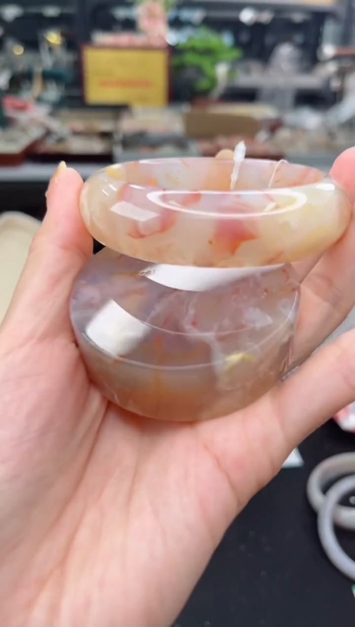 【闪购商品】石英质玉手镯未镶嵌57圈口（赠品镯心）6681450