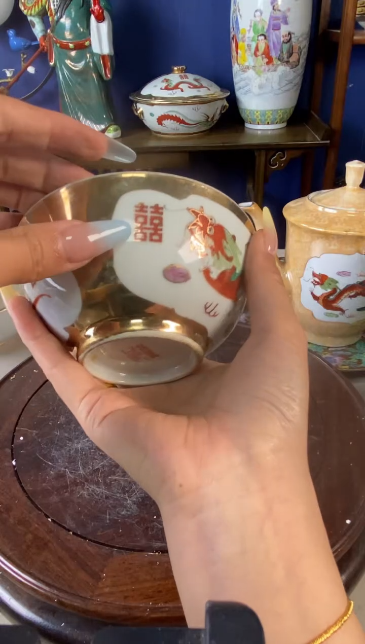 摆件景德镇窑老厂瓷摆件