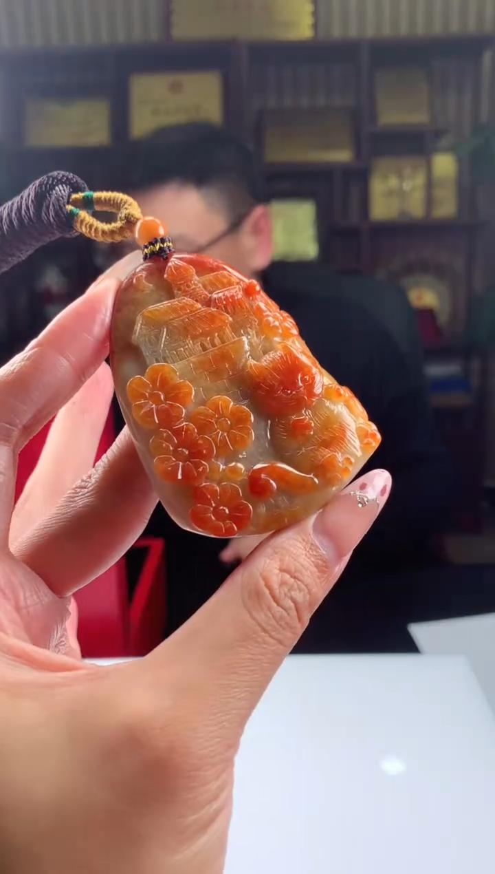 【闪购商品】定制翡翠未镶嵌挂件发货（拍一发一）