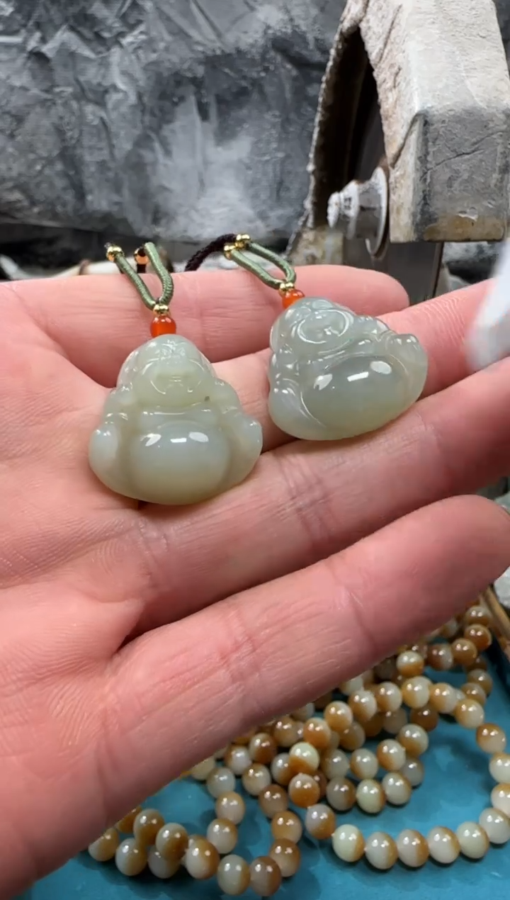和田玉未镶嵌颈饰吊坠多样性拍一发一件