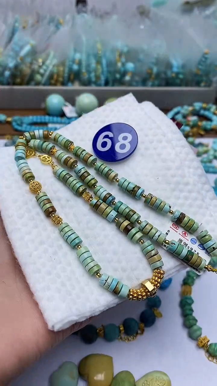 【闪购商品】绿松石项链未镶嵌68