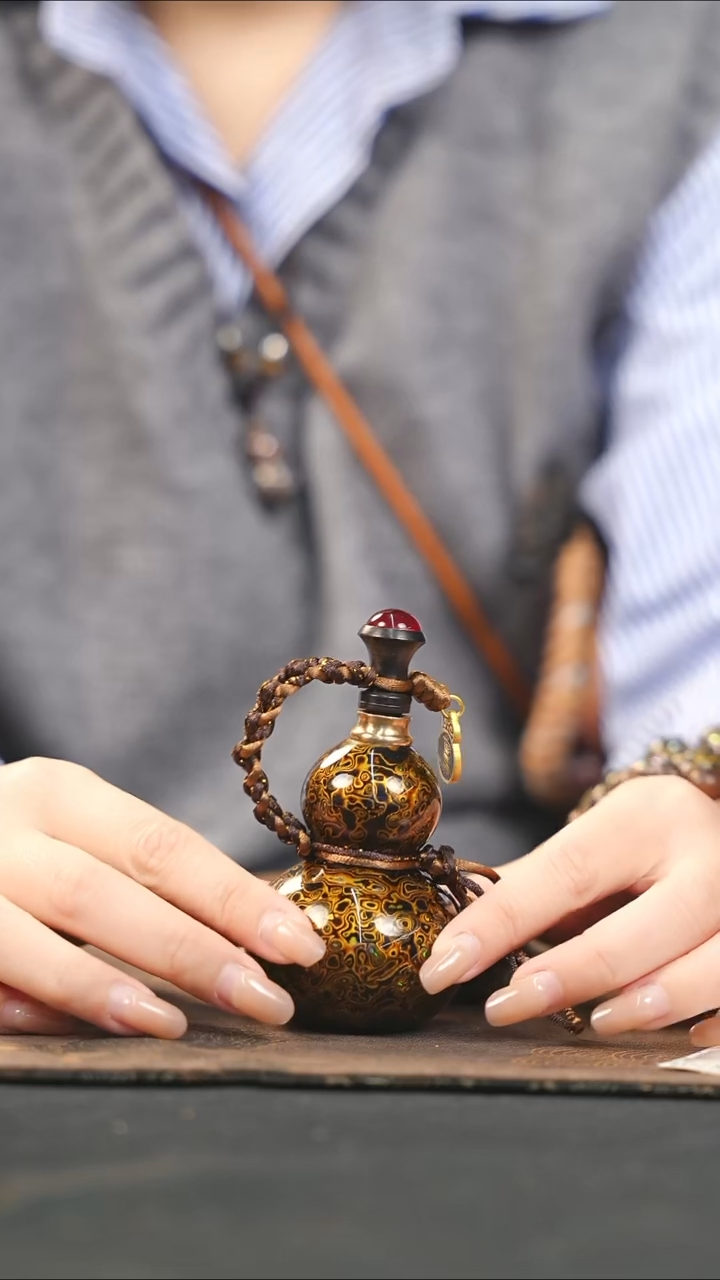 【闪购商品】WX161漆艺精致小手捻(开口）