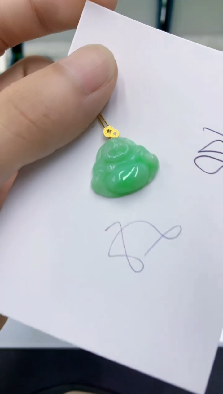颈饰未镶嵌翡翠翡翠