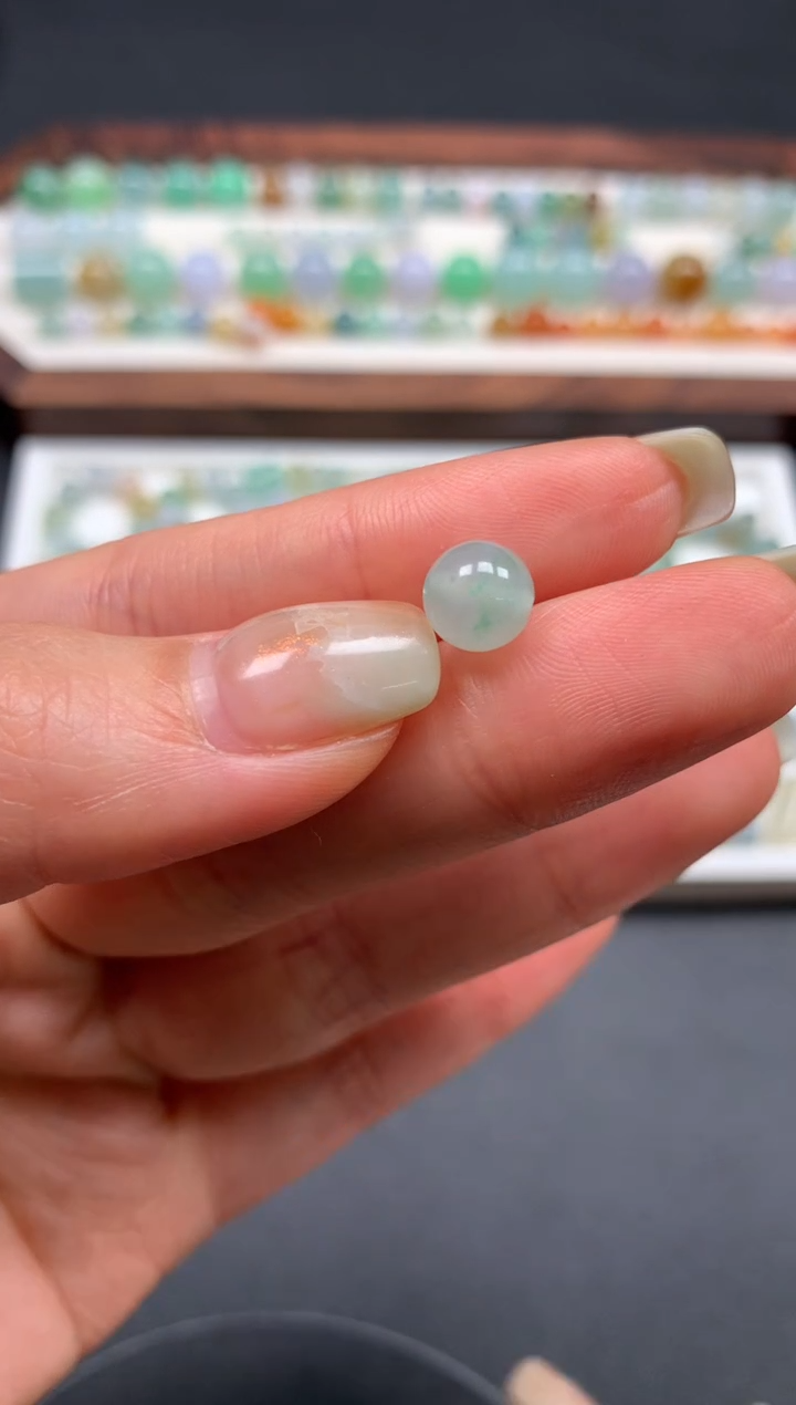 翡翠散珠天然翡翠D1903