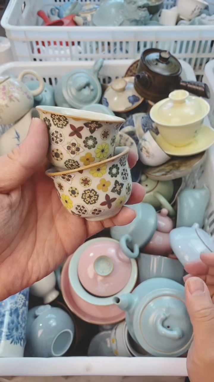 【闪购商品】微微瑕茶杯茶碗茶壶