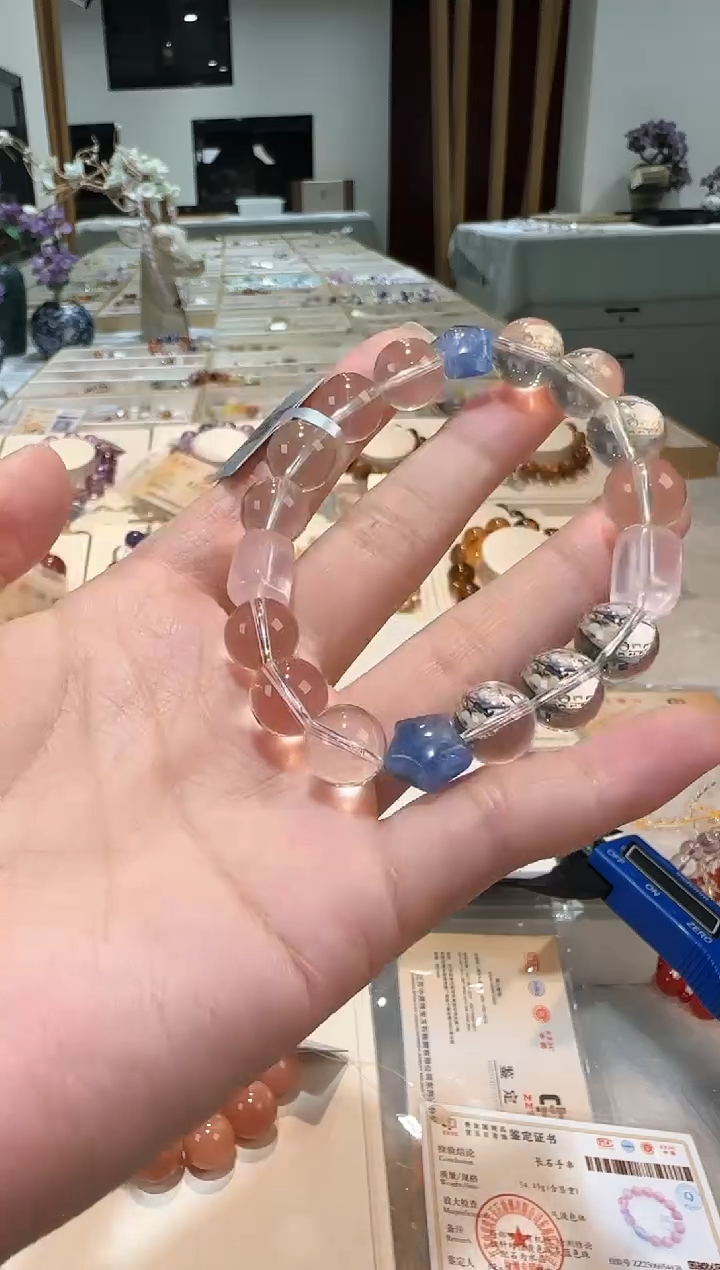 未镶嵌手串水晶手串
