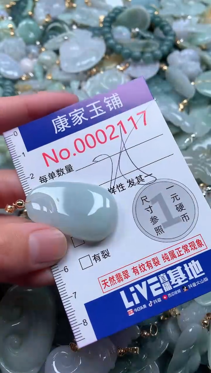 【闪购商品】翡翠吊坠(不含链)未镶嵌2117