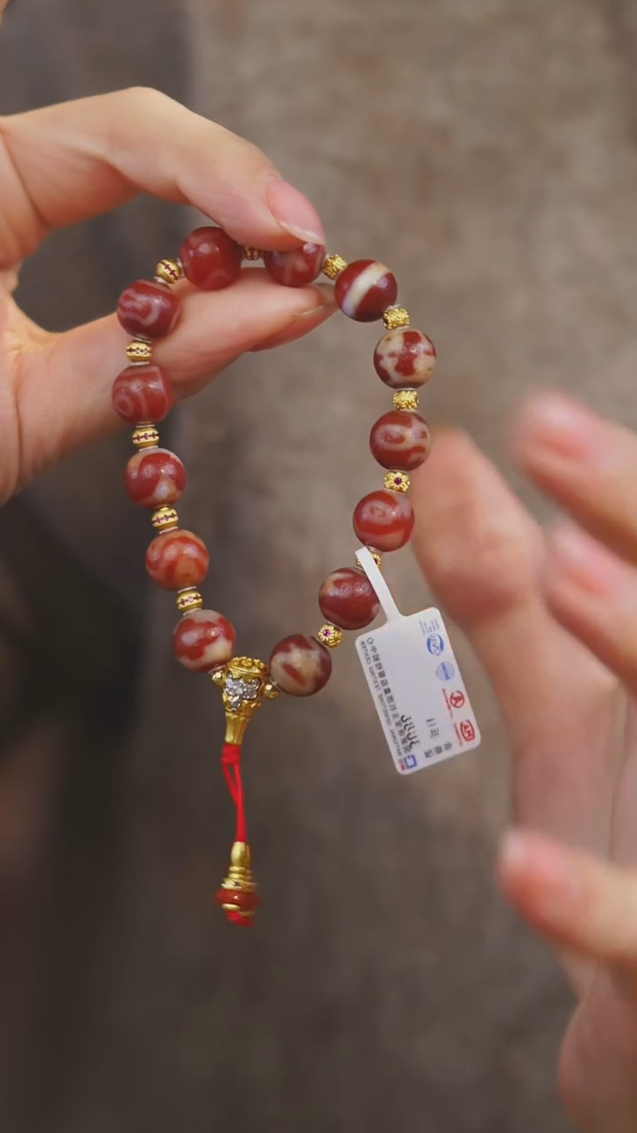 【闪购商品】玛瑙/玉髓手串未镶嵌多样性发其一