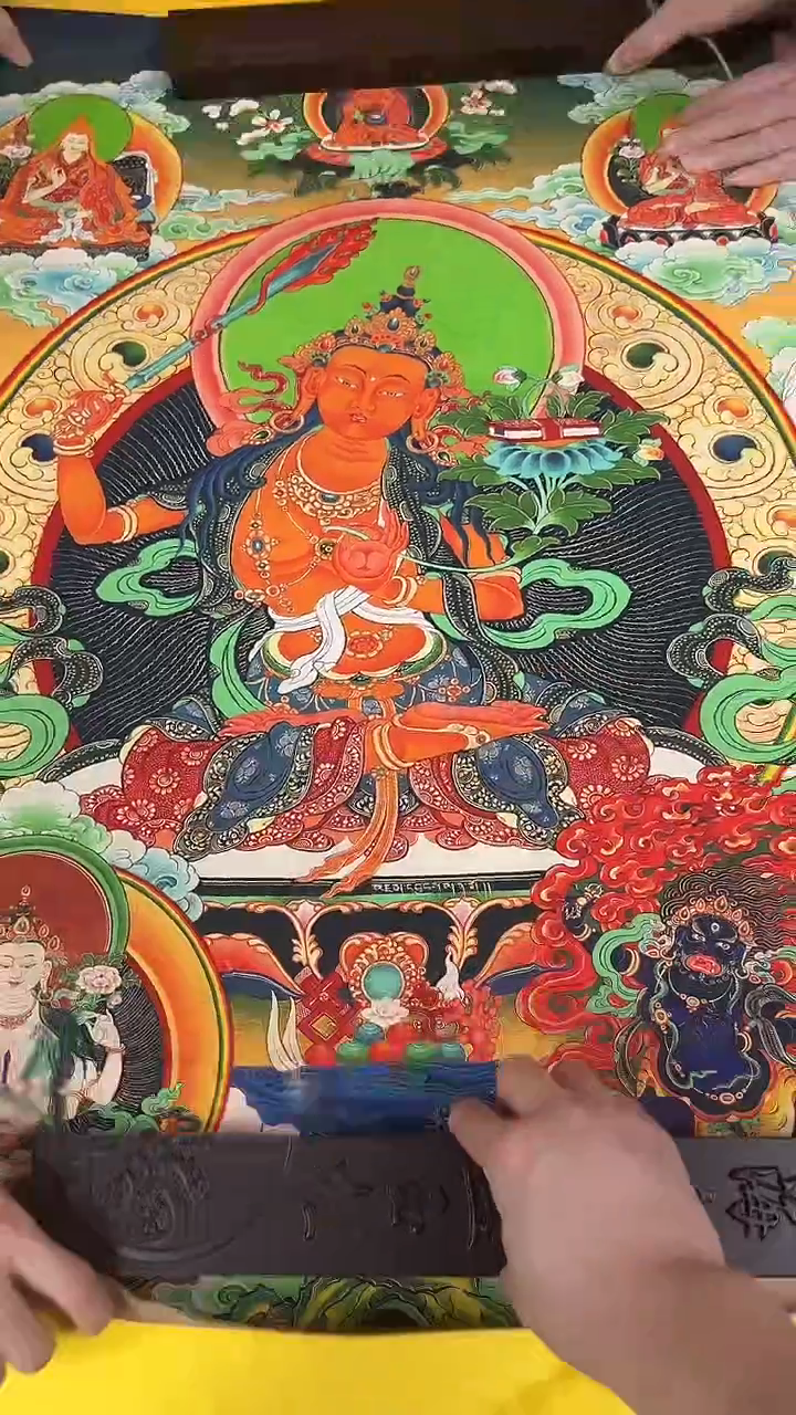 卷轴画绘画类唐卡 16064