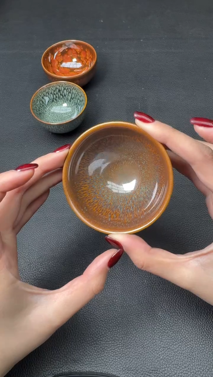 【闪购商品】茶盏建盏故事范泽锋天目盏37