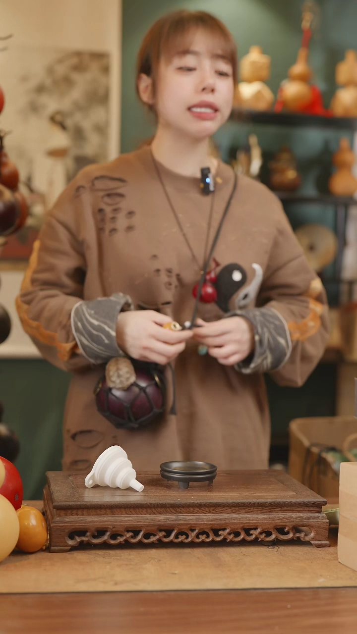 【闪购商品】96号精品天然大漆工艺防渗内胆酒葫芦~