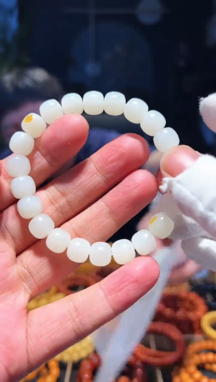 手串未镶嵌和田玉10+老型