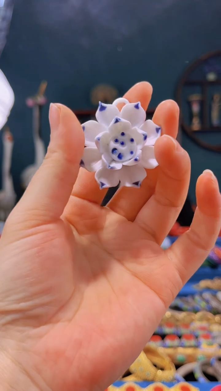 【闪购商品】非遗绝技 手绘瓷花