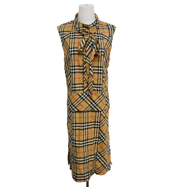 妃鱼/博柏利/棉/连衣裙/95新/z零二二一