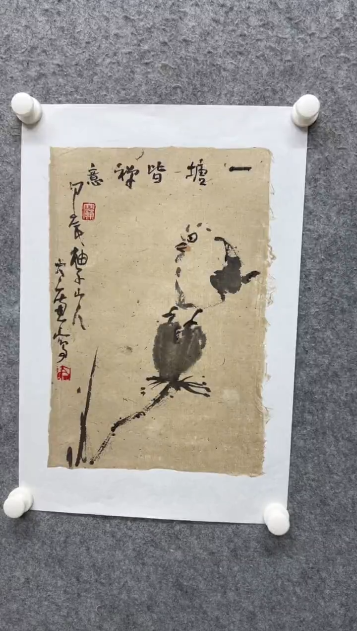 【闪购商品】国画写意画花鸟画手绘