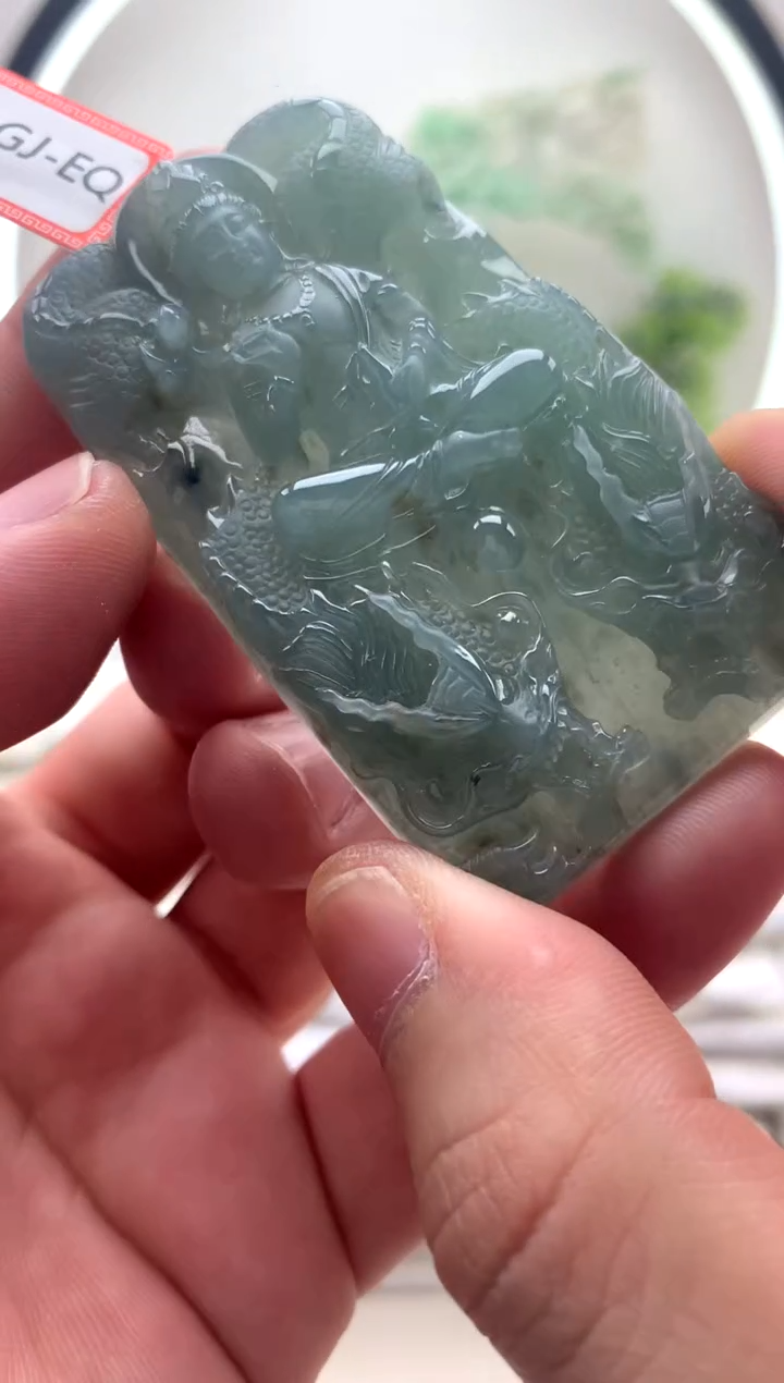 颈饰未镶嵌翡翠大势至