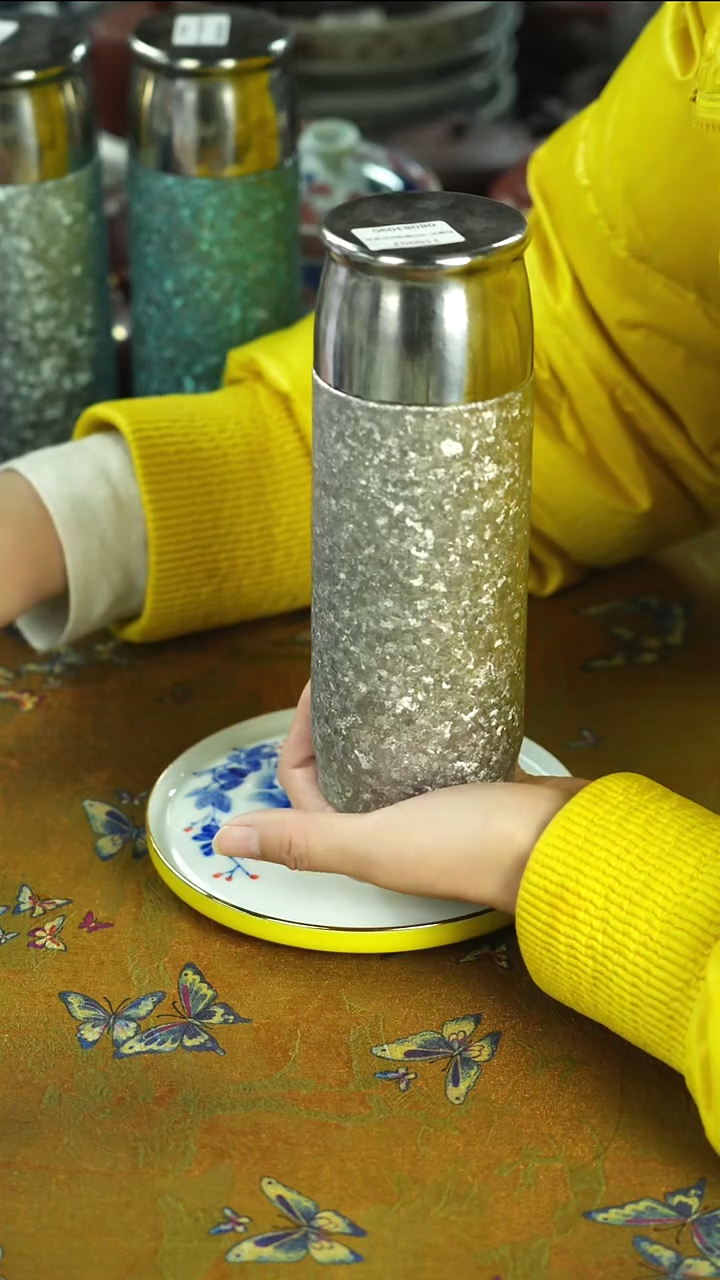 炸茶具 天冷了 围炉煮茶中~~