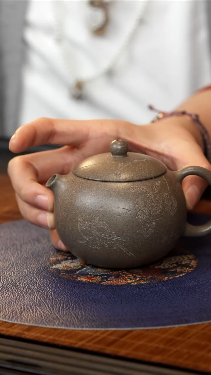 【闪购商品】紫砂茶壶GZCZ 乾青段 西施 