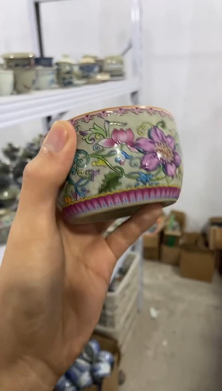 微微瑕疵茶杯茶具盖碗【安全包装不带礼盒