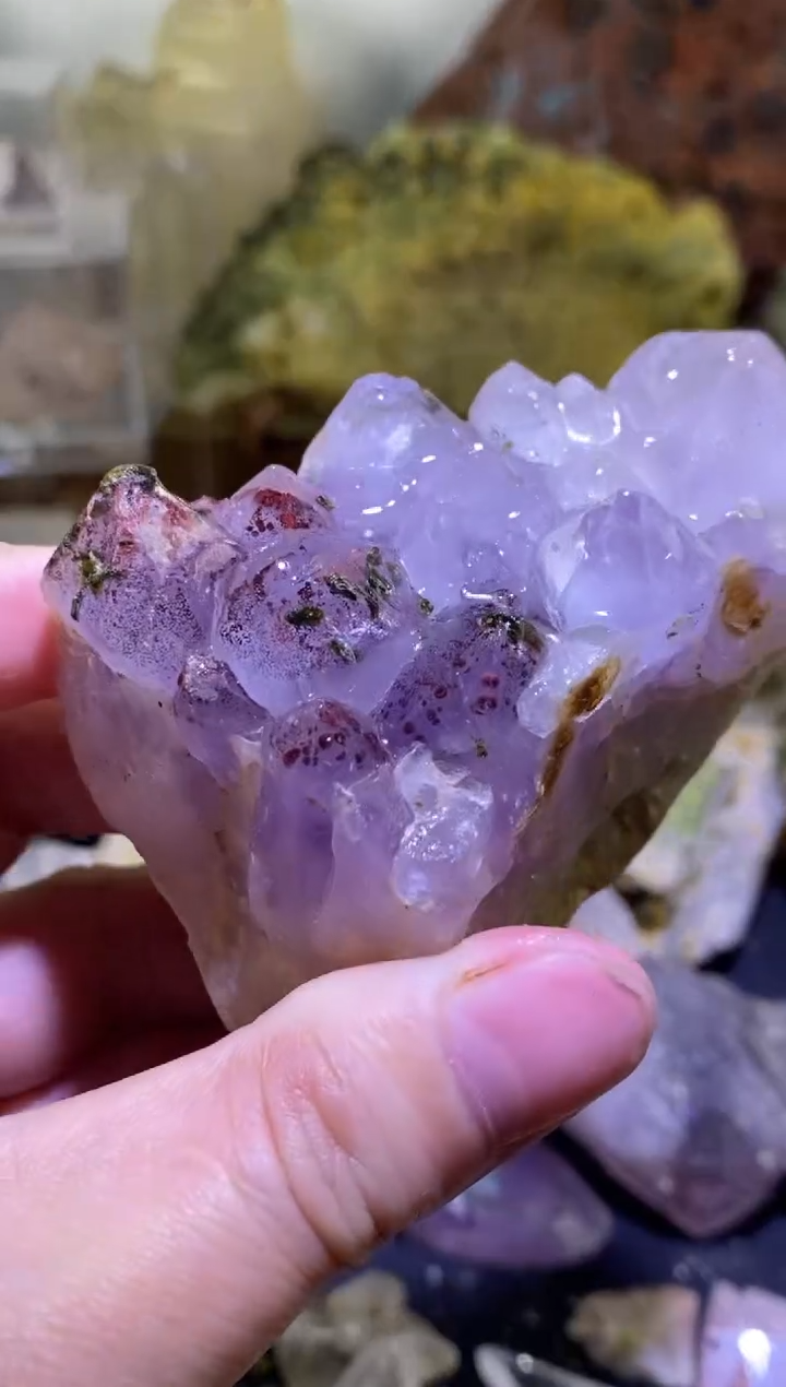 未镶嵌珠宝半成品水晶30号160g四川超七花园水晶