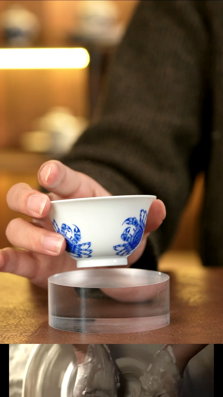 景德镇手工手绘茶杯