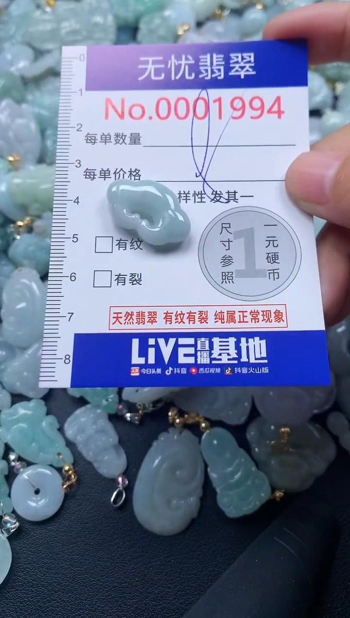 颈饰未镶嵌翡翠1994