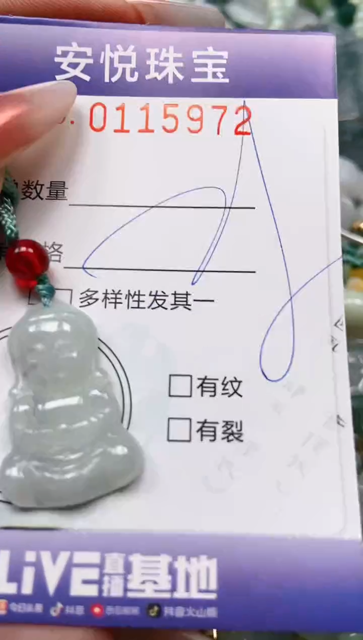 【闪购商品】翡翠颈饰未镶嵌闪购0115972