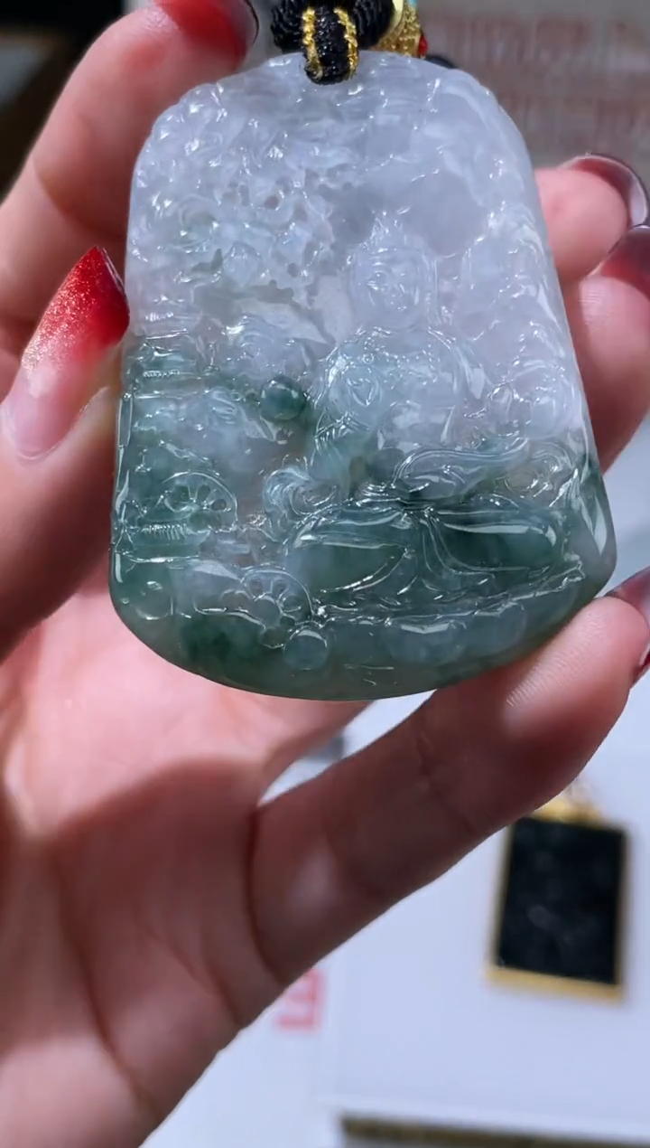 【闪购商品】定制翡翠未镶嵌不退不换CMH1件-A