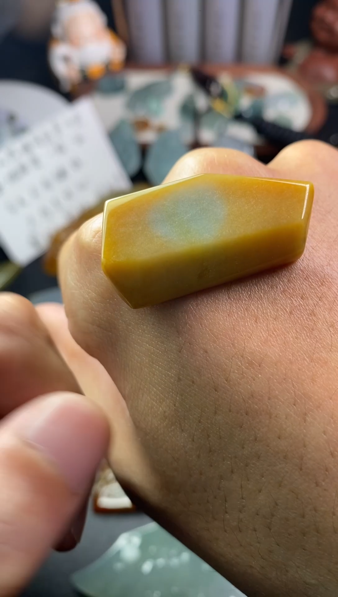 未镶嵌定制翡翠翡翠片料定制未镶嵌11.13-31