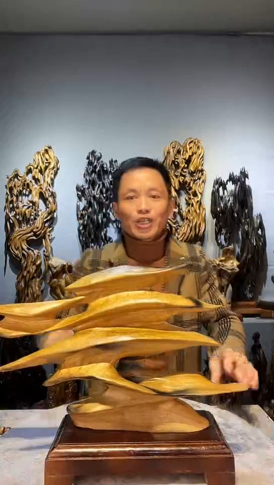 【闪购商品】金丝楠金丝楠小叶桢楠随行摆件40