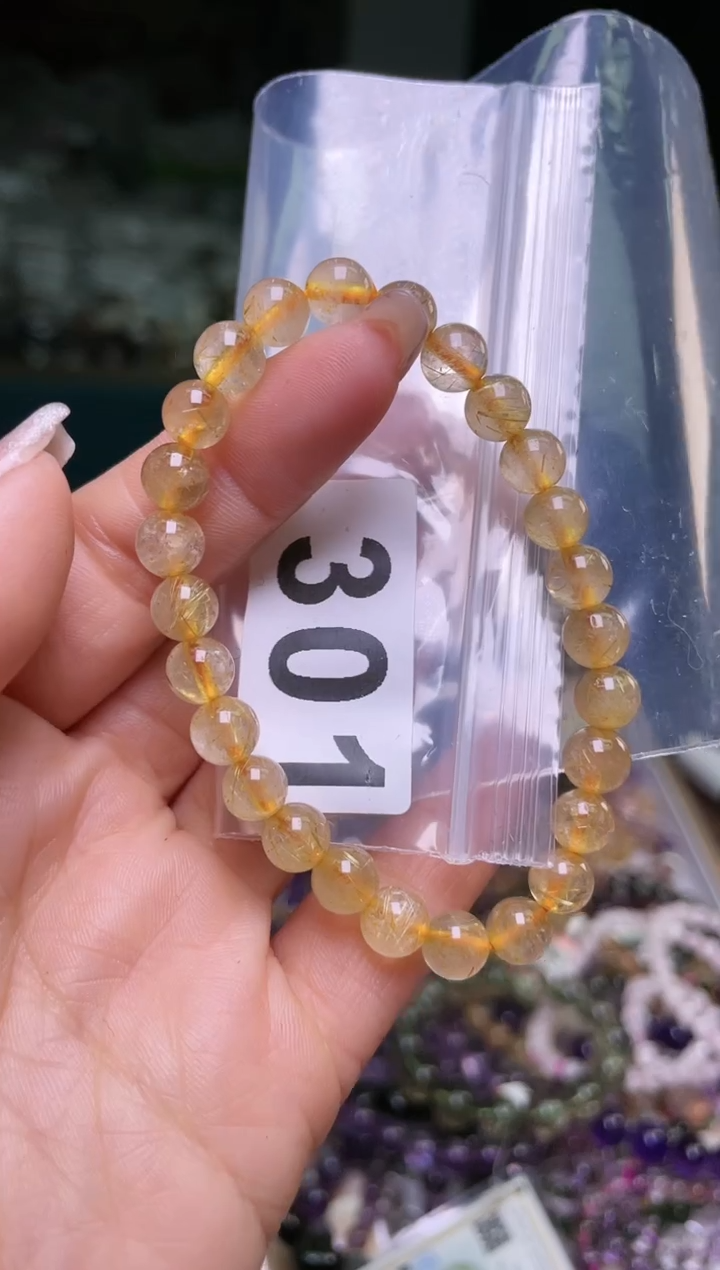 【闪购商品】水晶手链7/301未镶嵌多样性发一件