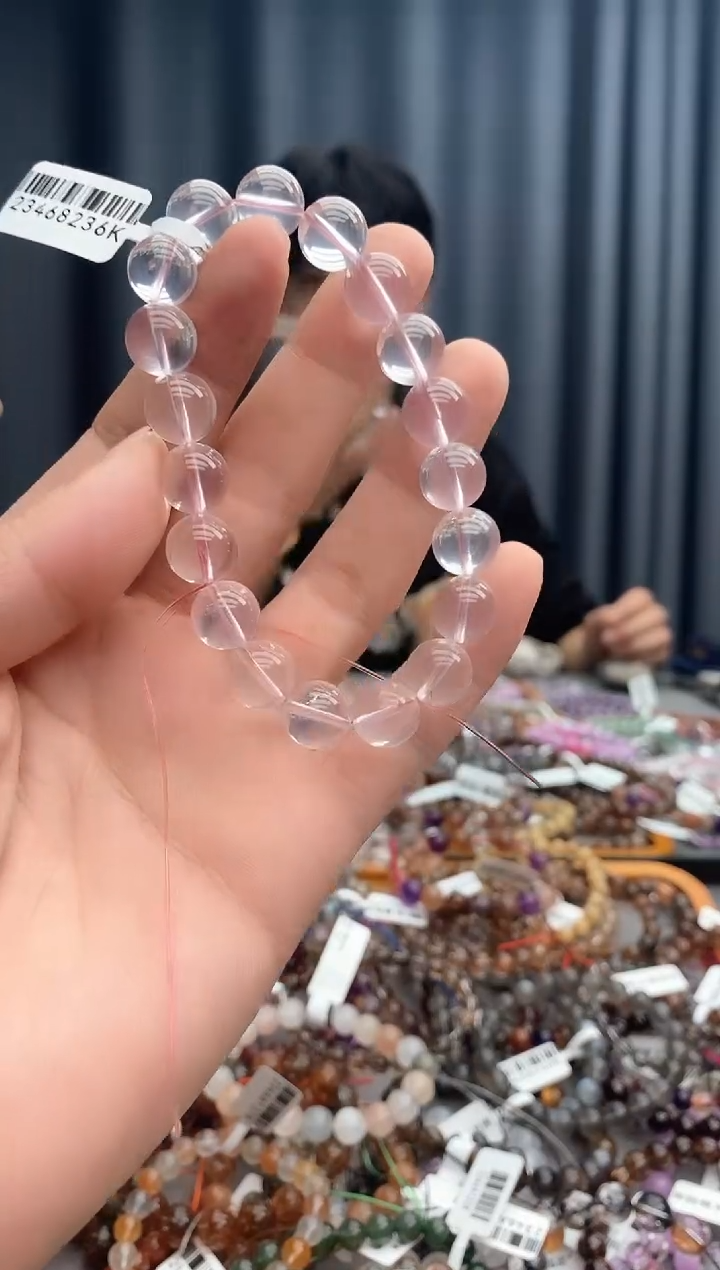 【闪购商品】水晶手链未镶嵌粉晶