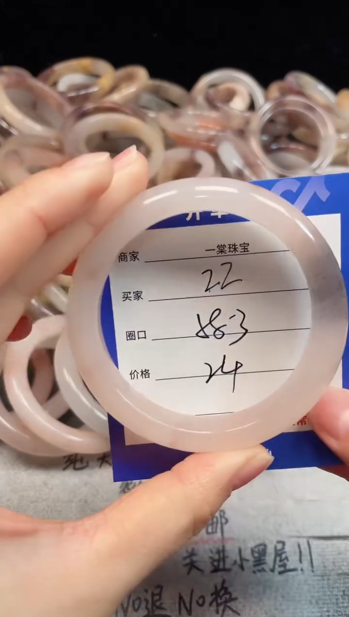 未镶嵌手镯石英质玉22