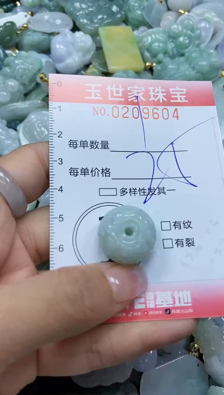 【闪购商品】翡翠颈饰未镶嵌闪购0209604