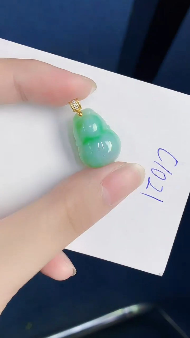 颈饰未镶嵌翡翠天然翡翠缅甸A货