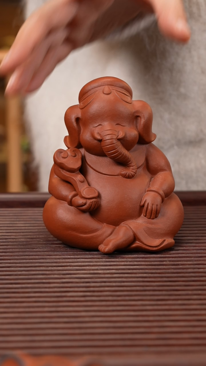 【闪购商品】紫砂茶宠吉象，，